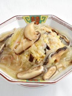 【きのこ】しいたけあんかけチャーハン-レシピのメイン写真