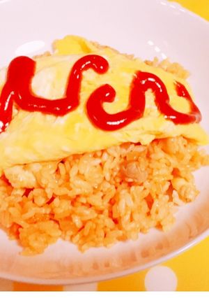 チキンライスに技あり！オムライス★-レシピのメイン写真