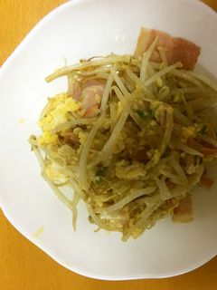 ふわとろたまごのもやし、ベーコン炒め-レシピのメイン写真