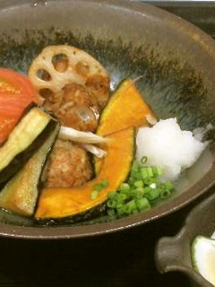 夏野菜とアジのつみれ-レシピのメイン写真