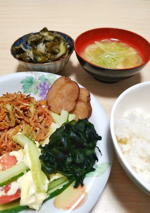 みょうが漬物ごはん-レシピのメイン写真