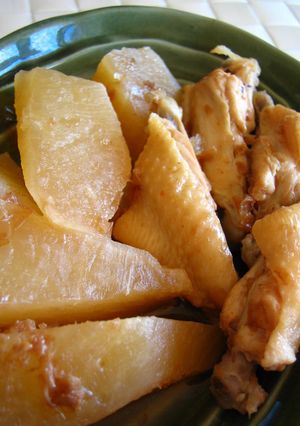大根と鶏手羽中のおかか煮-レシピのメイン写真