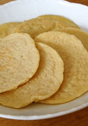 お米粒から作る玄米のパンケーキ-レシピのメイン写真