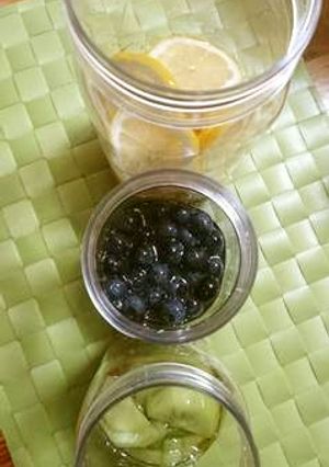 夏休みに作ろう！果物の蜂蜜漬け-レシピのメイン写真