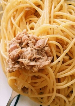 ツナペペロンチーノ-レシピのメイン写真