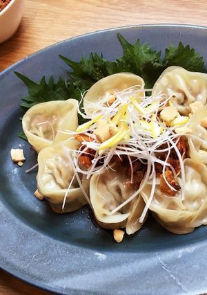 大葉たっぷりムチムチお尻餃子-レシピのメイン写真