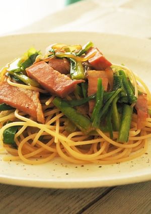 簡単！スタミナばっちり！めんつゆパスタ-レシピのメイン写真