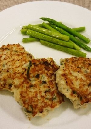 山芋入りふわふわ塩つくねバーグ-レシピのメイン写真