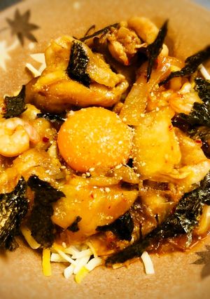 海鮮チーズタッカルビ丼-レシピのメイン写真