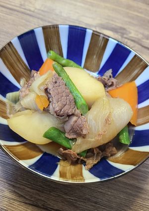 麺つゆでスタミナ肉じゃが☆優しい肉じゃが-レシピのメイン写真