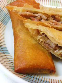 焼肉のたれジャン☆豚キノコ春巻き-レシピのメイン写真