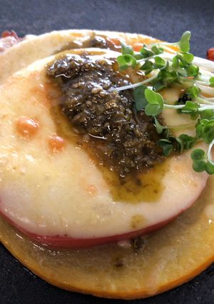 丸ズッキーニとトマトのチーズ重ね焼き-レシピのメイン写真