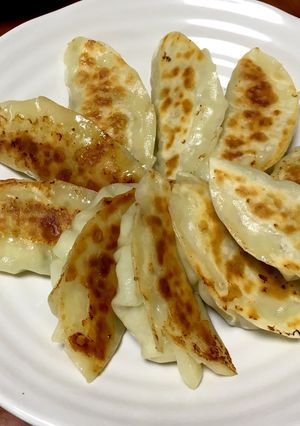 梅しそ風味★鶏餃子-レシピのメイン写真