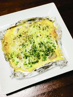 あるもんで。さばたま、カイワレのせ-レシピのメイン写真