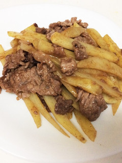 牛肉とじゃがいものオイスターソース炒め-レシピのメイン写真
