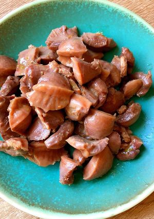 砂肝の梅昆布茶と梅肉和え！-レシピのメイン写真