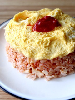 火いらず!レンジで簡単オムライス♫-レシピのメイン写真