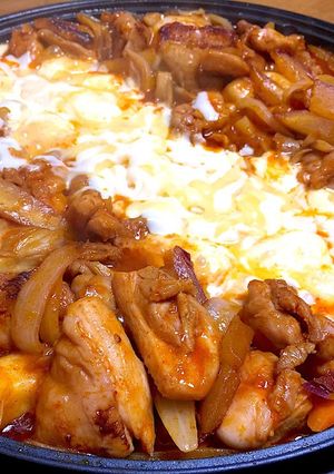 めちゃウマ！簡単！チーズタッカルビ♪-レシピのメイン写真