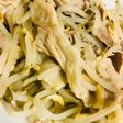 豚肉もやし炒め*塩味小エビ風味