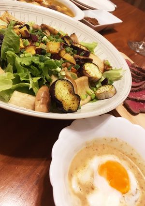 焼き野菜のごまドレサラダ-レシピのメイン写真