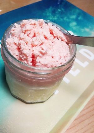 ２色のスイカで☆フローズンヨーグルト-レシピのメイン写真