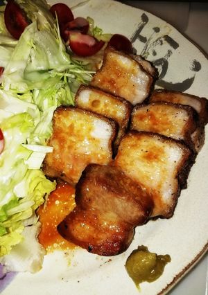 豚バラ塊肉のグリル-レシピのメイン写真