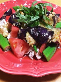 夏野菜の冷しゃぶ-レシピのメイン写真