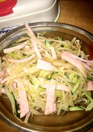 簡単もやしナムルのさっぱりサラダ-レシピのメイン写真