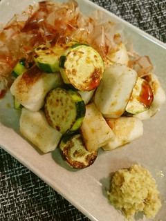 ズッキーニとはんぺんの生姜醤油-レシピのメイン写真