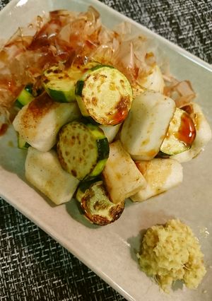 ズッキーニとはんぺんの生姜醤油-レシピのメイン写真