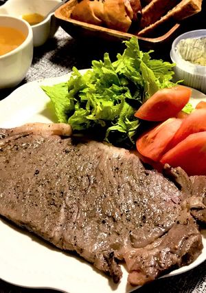 「柔らかステーキの焼き方♪」-レシピのメイン写真