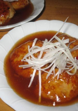 つくねの甘酢あん-レシピのメイン写真