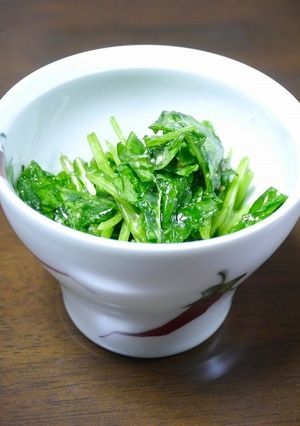 簡単！サラダほうれん草で混ぜるだけナムル-レシピのメイン写真