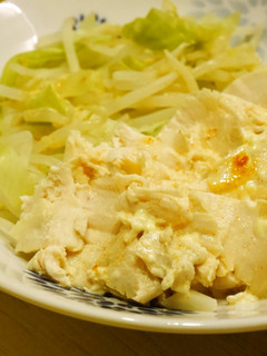 鶏むね肉のレンジ蒸し★混ぜるコチュマヨ-レシピのメイン写真