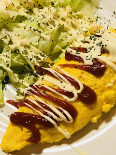 ココナッツオイルで焼く☆プレーンオムレツ-レシピのメイン写真