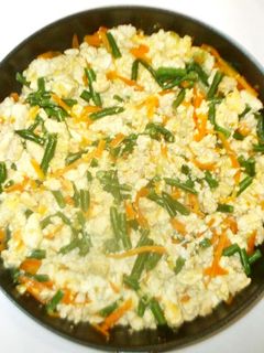 鶏ひき肉の炒り豆腐♪簡単-レシピのメイン写真