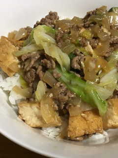 余り物で!簡単ボリュームそぼろ丼♩-レシピのメイン写真