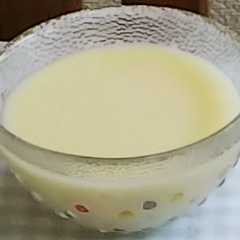 รูปของ ビシソワーズ～牛乳で
