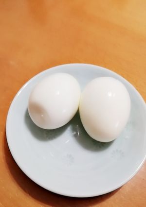 朝食を救う、５分の塩味ゆで卵-レシピのメイン写真