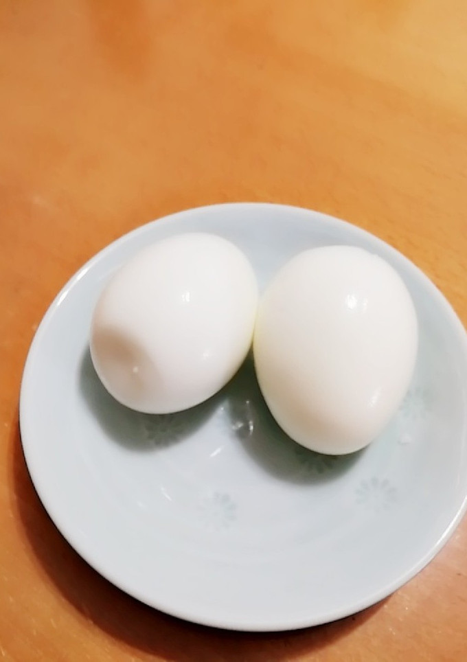 朝食を救う、５分の塩味ゆで卵-レシピのメイン写真