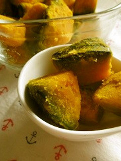粉ふき塩かぼちゃ-レシピのメイン写真