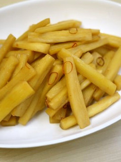 マコモタケのメンマ-レシピのメイン写真