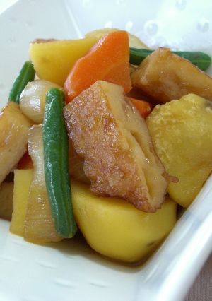 さつま揚げとお野菜の煮物♡-レシピのメイン写真