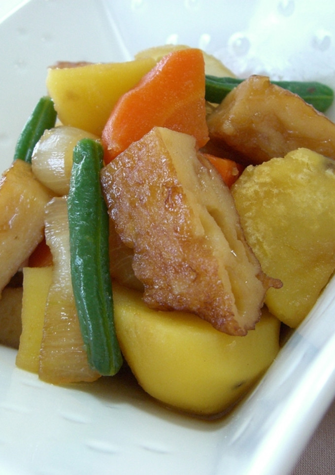 さつま揚げとお野菜の煮物♡-レシピのメイン写真