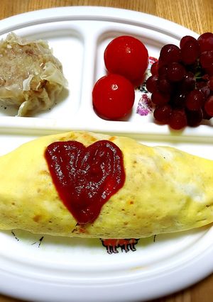 簡単 野菜嫌いもパクパク オムライス-レシピのメイン写真