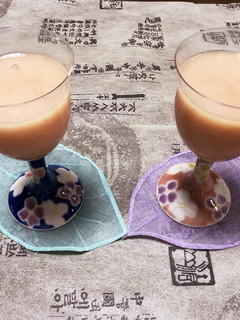 桃フラッペ〜旬の桃を美味しく-レシピのメイン写真