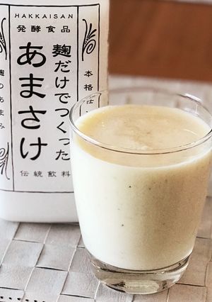 バナナヨーグルト甘酒【甘酒苦手でもOK】-レシピのメイン写真