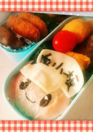 キャラ弁　簡単　血小板　働く細胞　♪-レシピのメイン写真