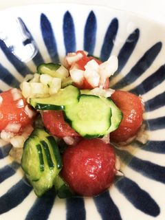 こりゃ飲める!冷凍ミニトマトのマリネ-レシピのメイン写真