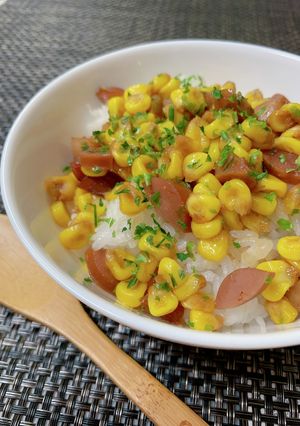 とうもろこし混ぜご飯(残念ｻﾝVer.)-レシピのメイン写真